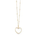 Sautoir Aura Or Coeur Colliers Monsieur Simone