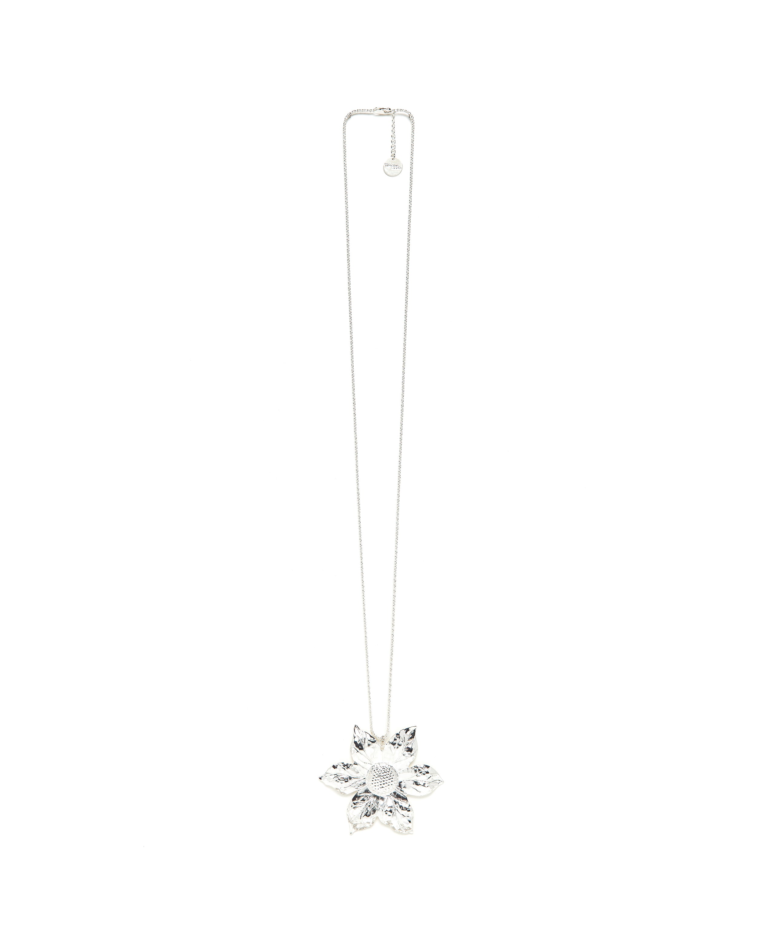 Sautoir Hespéris Argent Fleur Colliers Monsieur Simone