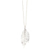 Sautoir Thalie Argent Feuilles Colliers Monsieur Simone